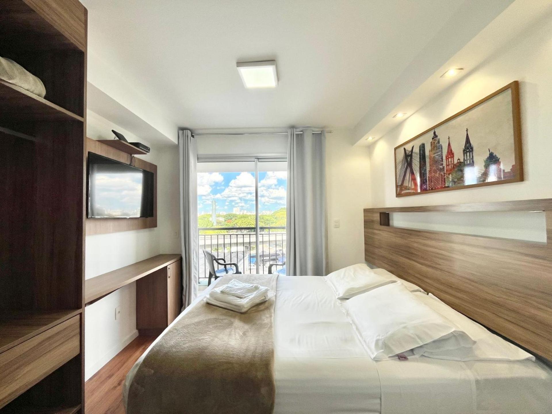 Apartament Flat Wisesp - Expo Anhembi São Paulo Zewnętrze zdjęcie
